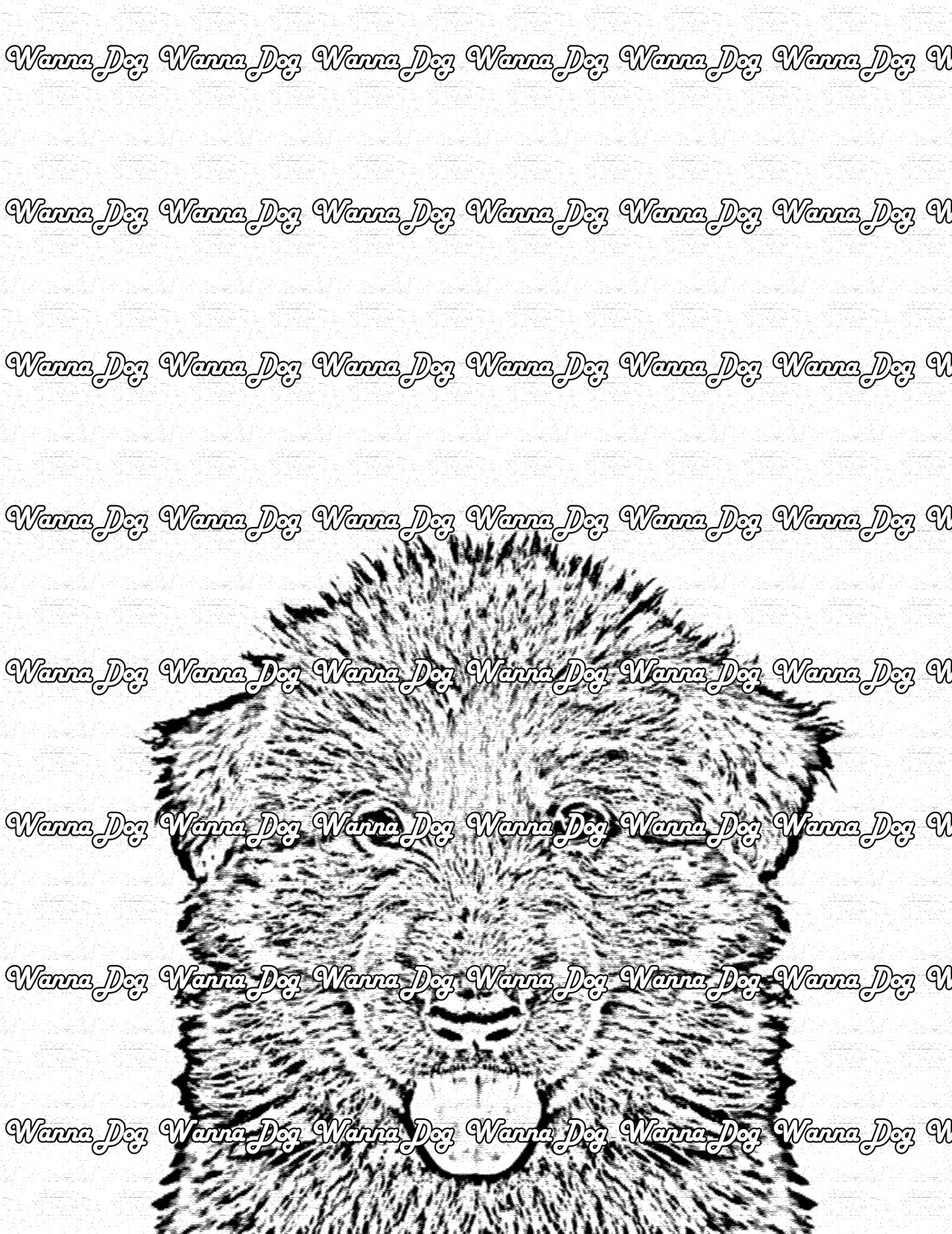 German Shepherd Puppy Coloring Pages of a German Shepherd Puppy with their tongue out